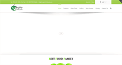 Desktop Screenshot of benjaminfinefoods.com